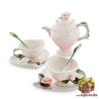 FM-08/11 Чайный набор &quot;Роза&quot; на 2 персоны