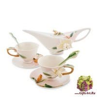 FM-40/ 1 Чайный набор &quot;Гардения&quot; на 2 персоны