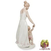 JP-15/22 Фигурка "Девушка с ребенком" - вид 1 миниатюра