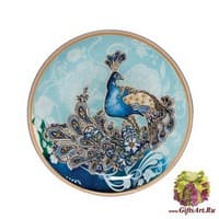 BS- 99 Блюдо &quot;Павлин&quot;