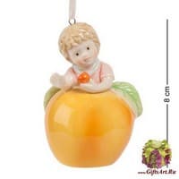 CMS-36/ 4 Колокольчик &quot;Девочка-персик&quot;