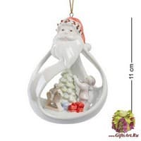 CMS-39/ 3 Фигурка подвесная &quot;С Новым Годом&quot;