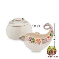 FM-59/ 2 Набор сахарница и молочник &quot;Виола&quot;