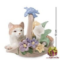 CMS-15/81 Фигурка &quot;Котенок в корзинке&quot;