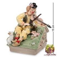 CMS-23/31 Муз. фигурка &quot;Клоун-скрипач на крыше&quot;