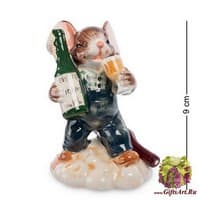CMS-52/10 Фигурка &quot;Мышонок-Сомелье&quot;