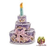 BS-130 Подсвечник &quot;Именины в феврале&quot;