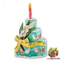 BS-136 Подсвечник &quot;Именины в августе&quot;