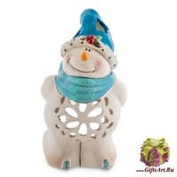 BS-511 Подсвечник &quot;Снеговик&quot;