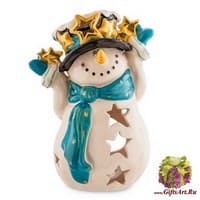 BS-512 Подсвечник &quot;Снеговик&quot;