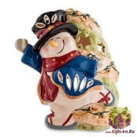 BS-515 Подсвечник &quot;Снеговик&quot;