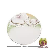 FM-74/ 4 Блюдо "Слоны" 18см FM-74/ 4 Блюдо "Слоны" 18см