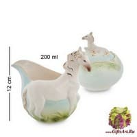 FM-75/ 2 Набор сахарница и молочник &quot;Лошадь&quot;