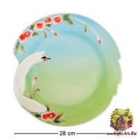 FM-76/ 6 Блюдо &quot;Лебеди&quot; бол.