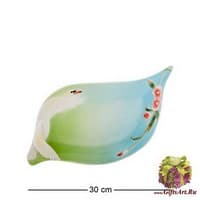 FM-76/ 7 Блюдо &quot;Лебеди&quot; мал.