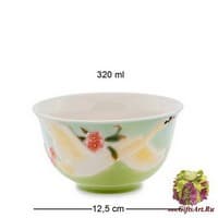 FM-76/10 Салатник &quot;Лебеди&quot; мал.