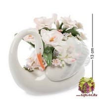 CMS-10/32 Фигурка &quot;Лебедь с цветами&quot;