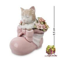 CMS-15/88 Фигурка Котенок &quot;Башмачок радости&quot; розов.