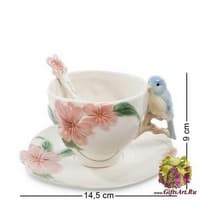 CMS-54/ 1 Чайная пара &quot;Голубая птица Счастья&quot;