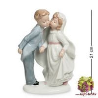 JP-15/44 Статуэтка пара &quot;Торжественный поцелуй&quot;