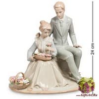 JP-15/46 Статуэтка пара &quot;Цветы для любимой&quot;