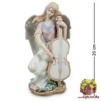 JP-16/14 Статуэтка ангел &quot;Волшебная виолончель&quot;