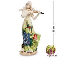 JP-37/ 7 Статуэтка девушка &quot;Волшебная скрипка&quot;