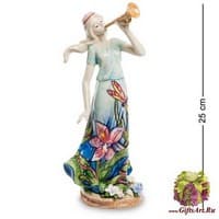 JP-37/ 8 Статуэтка девушка &quot;Волшебная труба&quot;