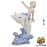 JP-45/ 6 Фигурка &quot;Мальчик и дельфин&quot;