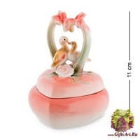 FM-87/ 4 Шкатулка &quot;Утки-мандаринки&quot;