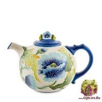 BS-247 Заварочный чайник &quot;Голубые маки&quot;