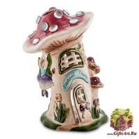 BS-259 Подсвечник-домик &quot;Мухомор&quot;