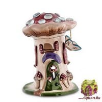 BS-260 Подсвечник-домик &quot;Мухомор&quot;