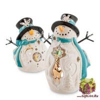 BS-539 Подсвечник &quot;Новогодние веселья&quot;