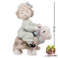 JP-36/22 Фигурка "Девочка верхом на черепашке"