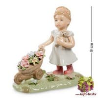 CMS-12/30 Статуэтка &quot;Девочка с цветами&quot;