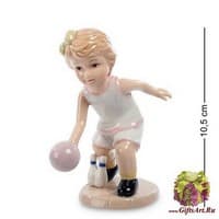 CMS-12/34 Статуэтка Девочка &quot;Игра в боулинг&quot;