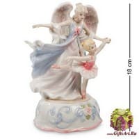 CMS-19/26 Музыкальная статуэтка "Ангел и балерина"