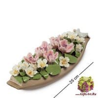 CMS-33/58 Композиция &quot;Лодка с цветами&quot;