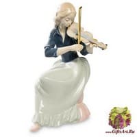 JP-22/34 Статуэтка "Девушка со скрипкой"