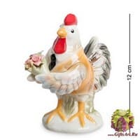 CMS-59/ 1 Статуэтка &quot;Петух с букетом&quot;