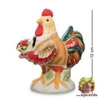 CMS-59/ 2 Статуэтка &quot;Петух с букетом&quot;