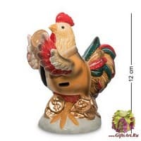 CMS-59/ 4 Статуэтка &quot;Петух с монетой на удачу&quot;