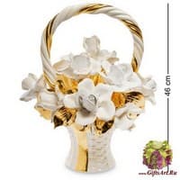 AHURA-119 Статуэтка &quot;Корзина с розами&quot;