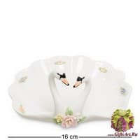 VS-317 Конфетница "Лебединая верность"