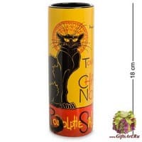 pr-VAS10ST Ваза &quot;Le Chat Noir&quot; Теофиль-Александр Стейнлен