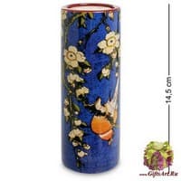 pr-TC09HOK Подсвечник &quot;Bullfinch and Blossoms&quot; Кацусика Хокусай