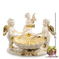 SV-112 Статуэтка &quot;Ангелочки с ракушкой&quot;