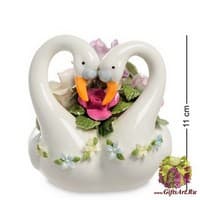 CMS-10/40 Муз. статуэтка Лебеди &quot;Вместе навсегда&quot;