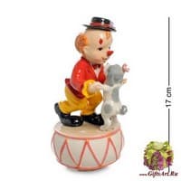 CMS-23/69 Муз. статуэтка &quot;Клоун с собакой&quot;